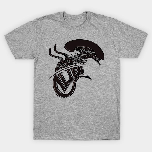 Alien T-Shirt by ElZapata